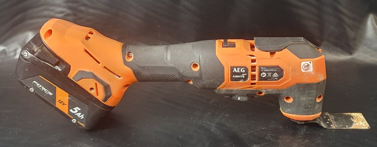 AEG - MULTI - TOOL - A18MTB - WITH 5.0AH BATTERY - Mega Cash Sydney