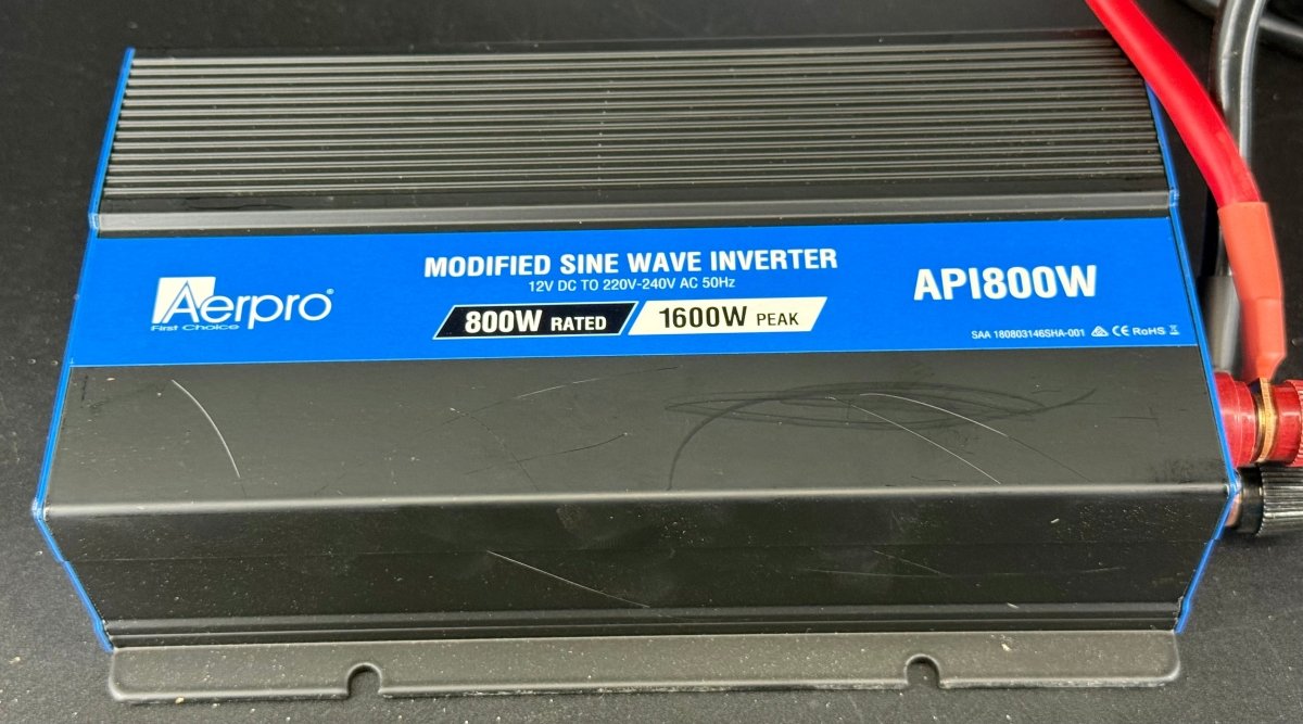 Aerpro 800W Modified Sine Wave Power Inverter API800W - Mega Cash Sydney