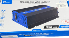 Aerpro 800W Modified Sine Wave Power Inverter API800W - Mega Cash Sydney