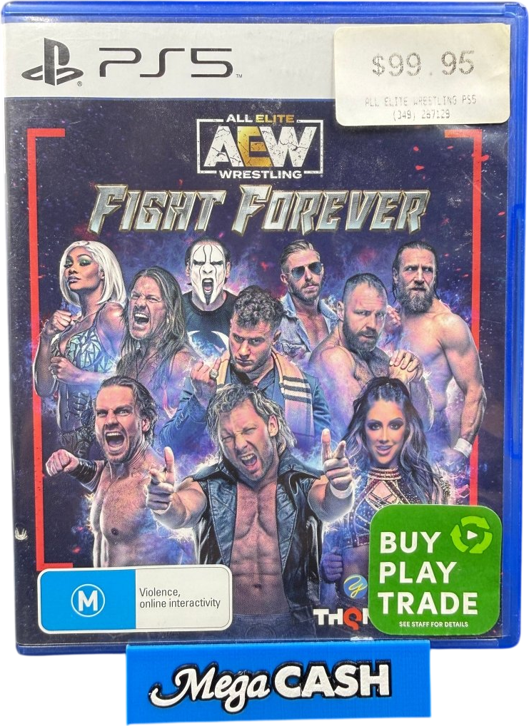 All Elite Wrestling Fight Forever - PlayStation 5/PS5 Game - Mega Cash Sydney