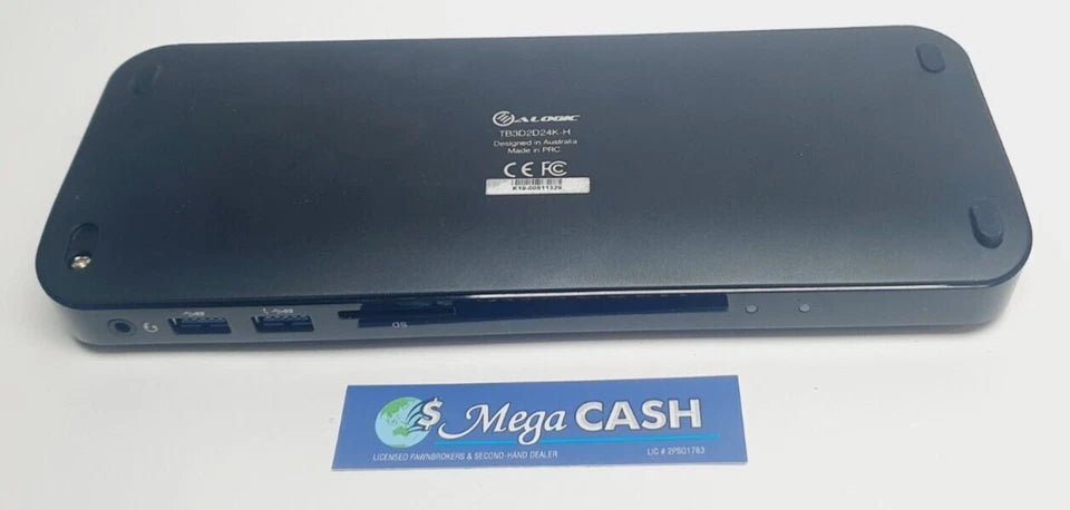 ALOGIC - ThunderBolt 3 Dual Display Docking Station W/ 4K & Power Delivery - Mega Cash Sydney