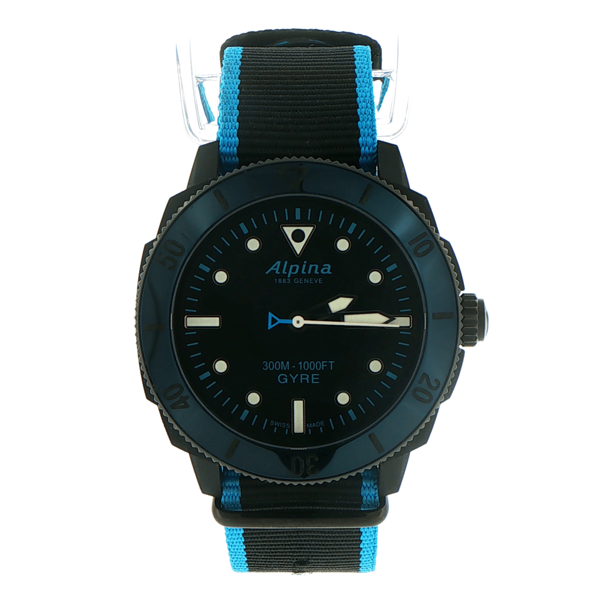 Alpina Seastrong Gyre Automatic AL-525LBN4VG6 44mm Diver's Watch - Mega Cash Sydney