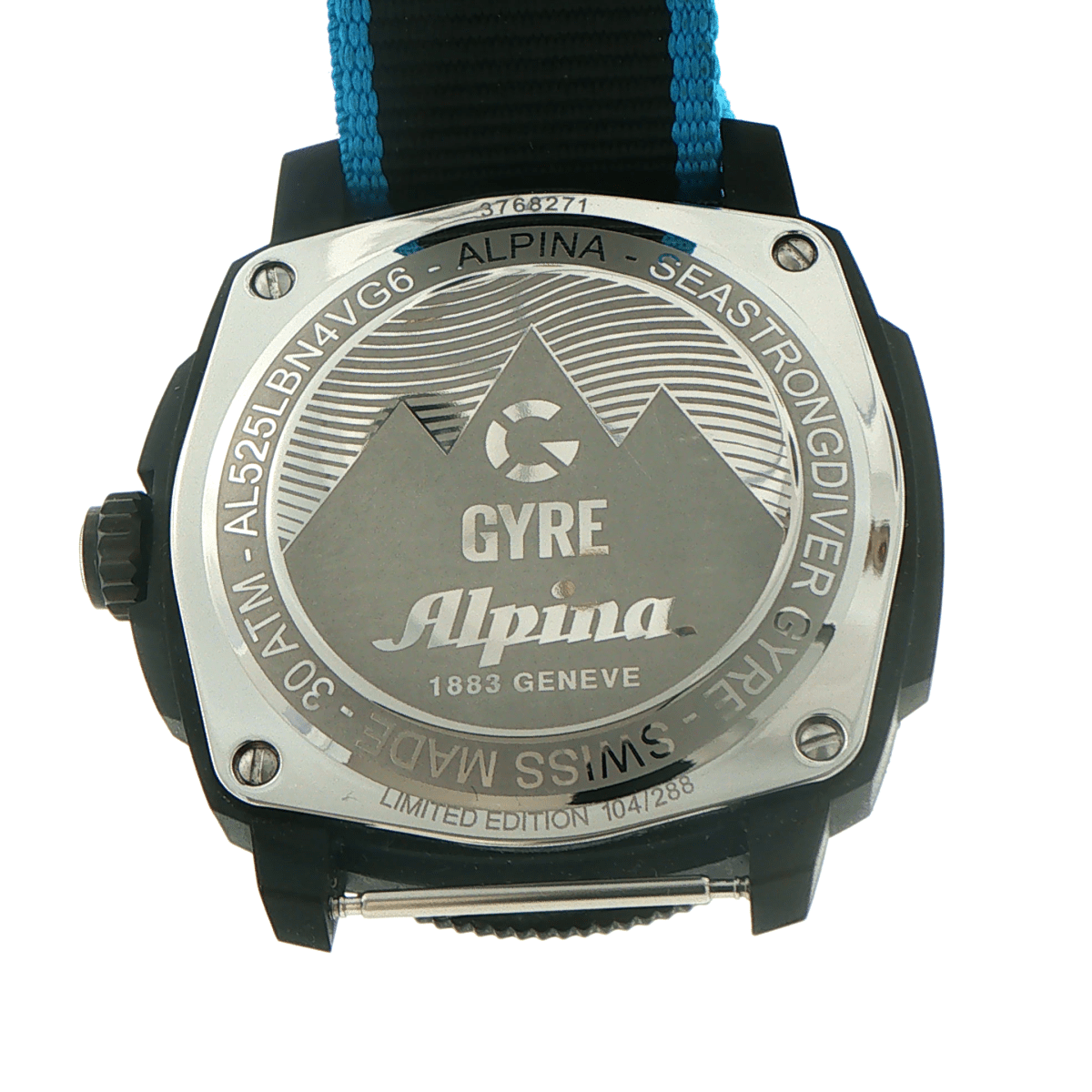 Alpina Seastrong Gyre Automatic AL-525LBN4VG6 44mm Diver's Watch - Mega Cash Sydney