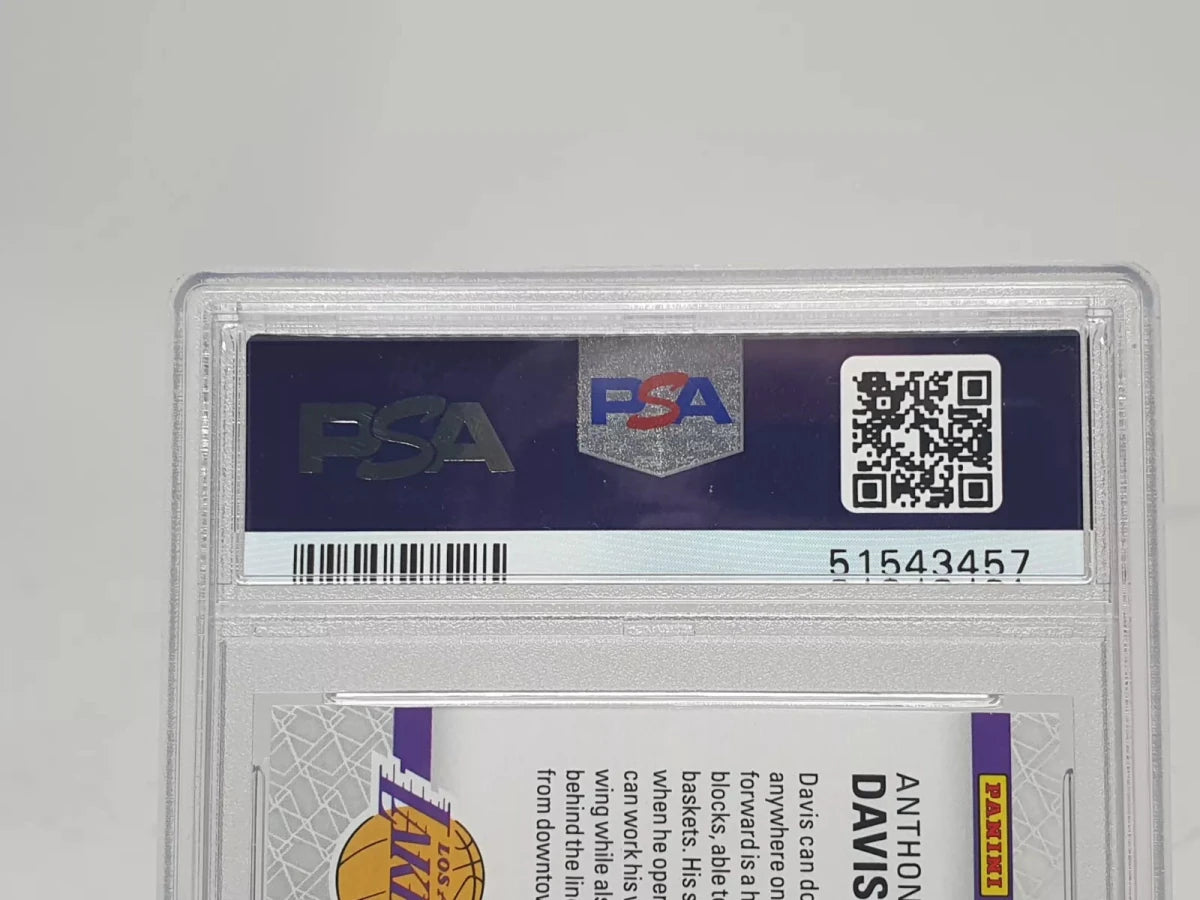 ANTHONY DAVIS 2019 - 20 Donruss Elite Gold Spellbound I - 33 08/10 - PSA 9 - Mega Cash Sydney