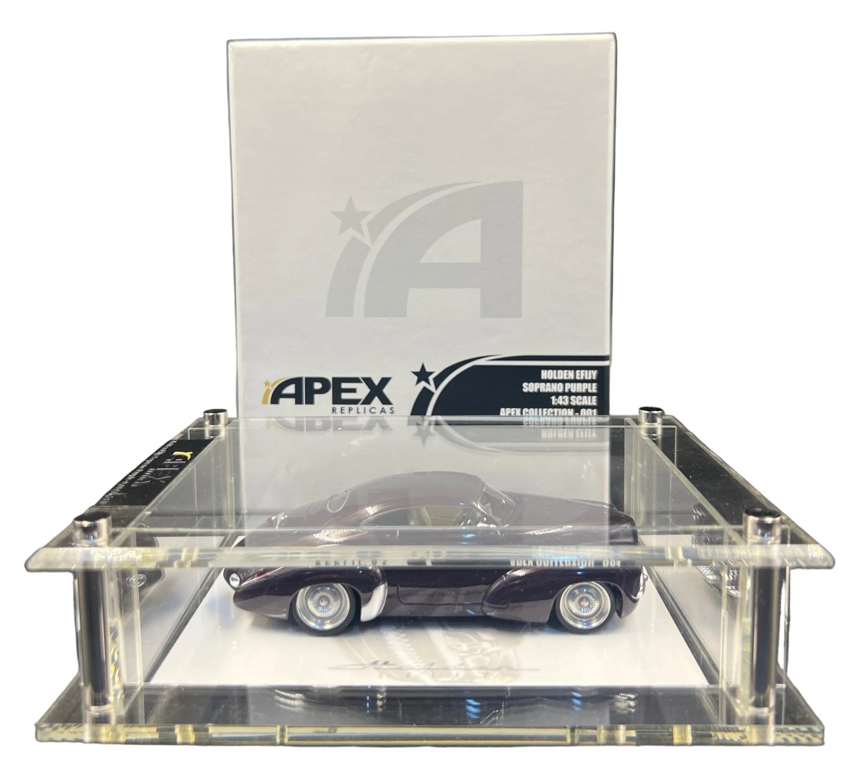 Apex Replica - Holden Efijy Soprano Purple 1:43 - Mega Cash Sydney