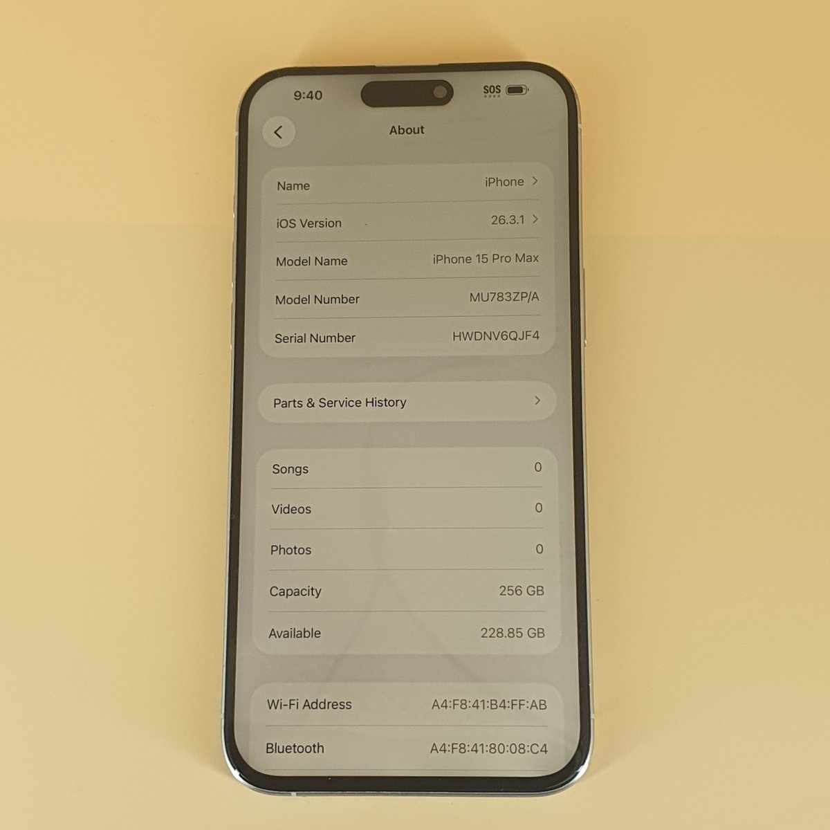 APPLE 15 PRO MAX 256GB A3106 | MU783ZP/A - Mega Cash Sydney