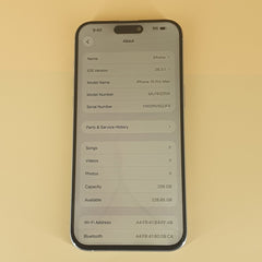APPLE 15 PRO MAX 256GB A3106 | MU783ZP/A - Mega Cash Sydney