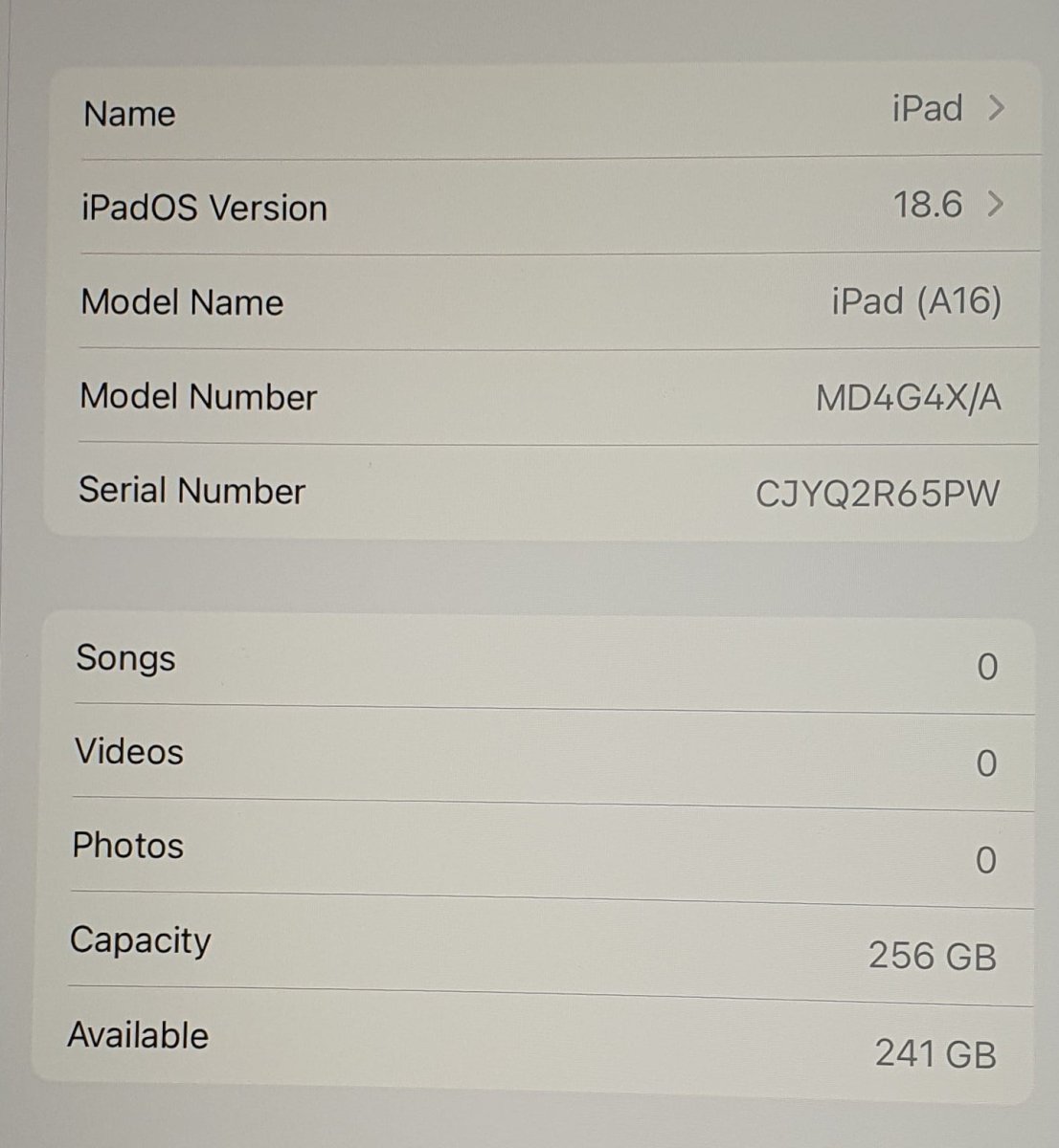 APPLE IPAD 11" A16 - 256GB A3354 | MD4G4X/A - WIFI Only - Mega Cash Sydney