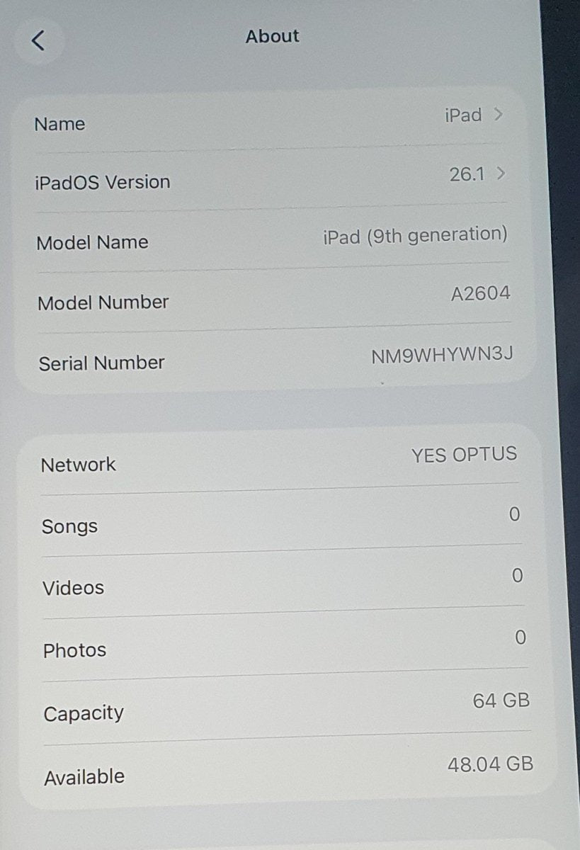 Apple iPad 9th Gen - 64GB A2604 | MK473X/A - WIFI & Cell - Mega Cash Sydney