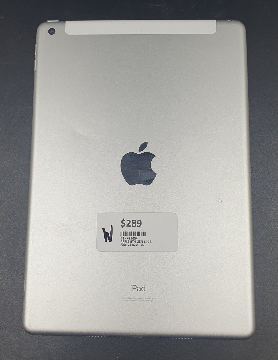 Apple iPad (9th Gen) 64GB Wi - Fi & Cellular A2064 | MK493X/A - Mega Cash Sydney