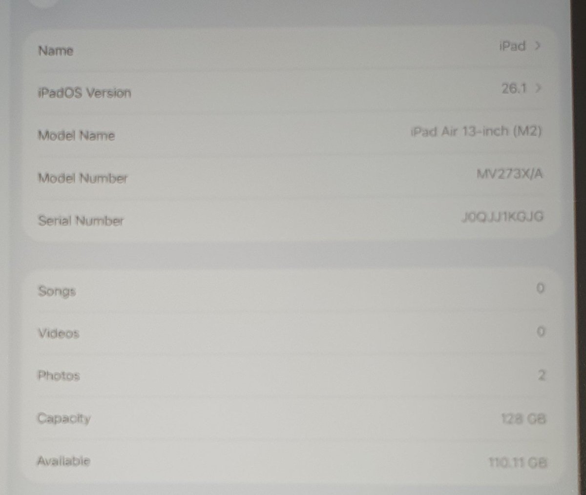 Apple iPad Air - M2 - 128GB - Wi - Fi Only - A2898 | MV273X/A - Mega Cash Sydney