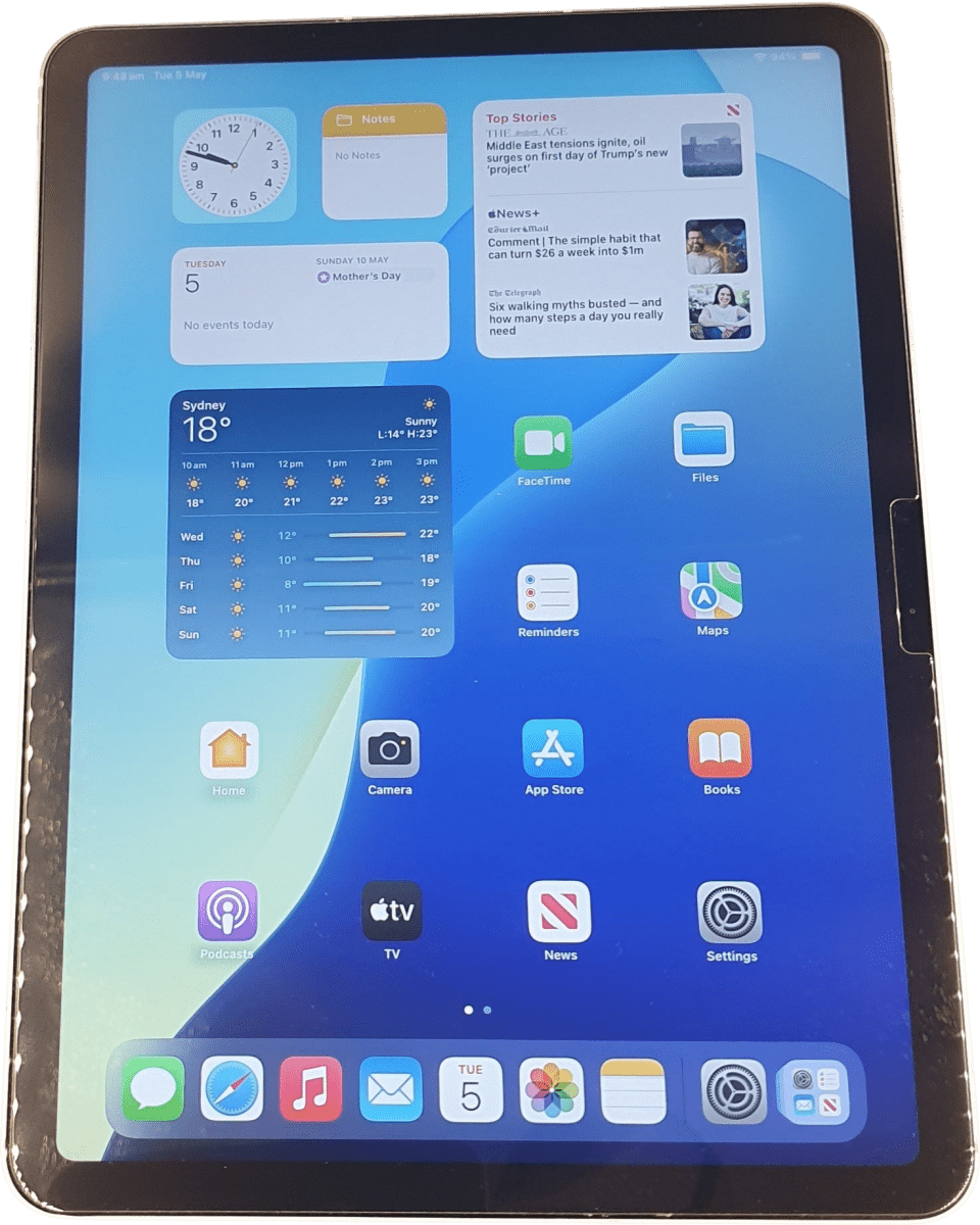 Apple iPad Air - M3 - 11" - 128GB - Wi - Fi & Cellular - A3267 | MCFW4X/A - Mega Cash Sydney