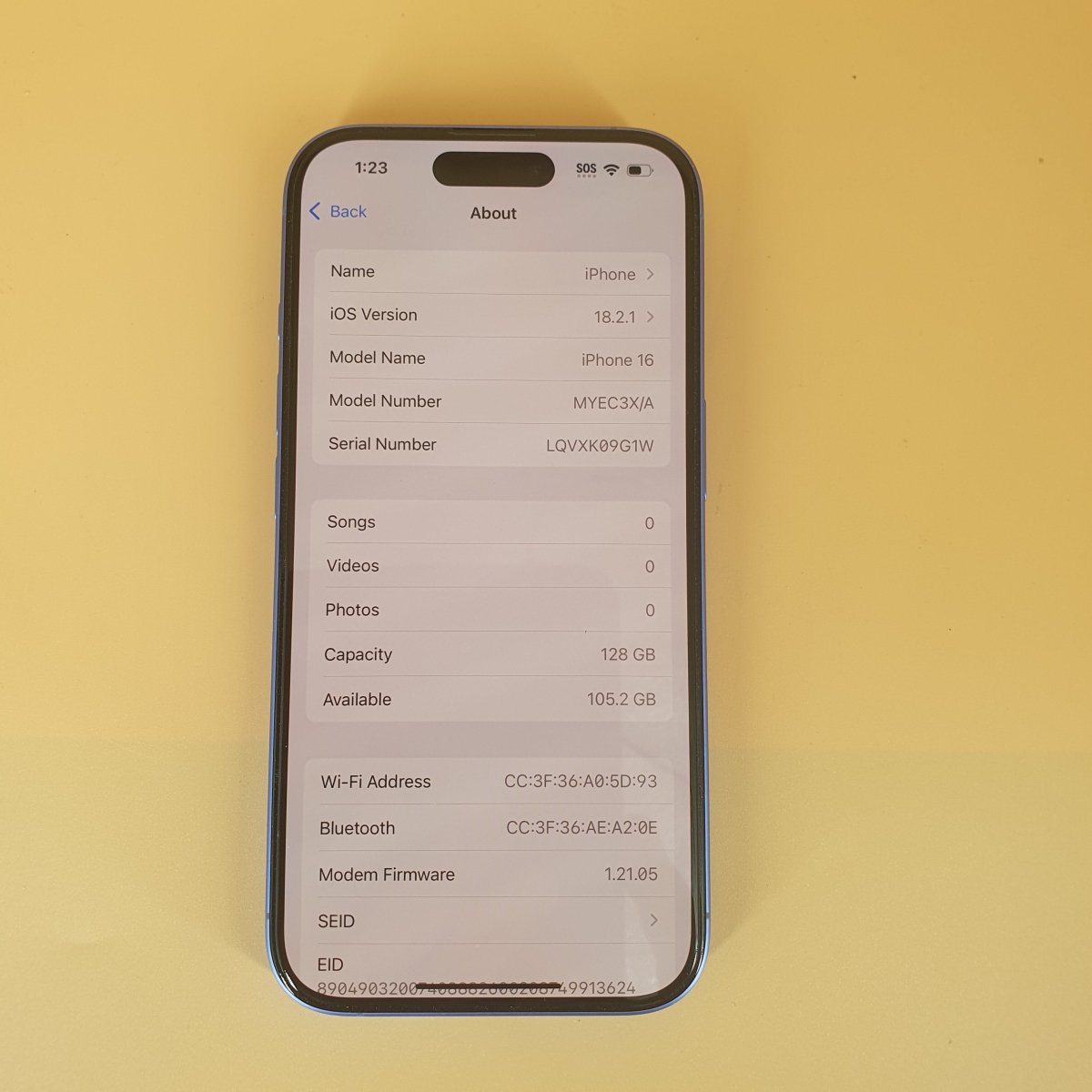 Apple iPhone 16 - 128GB - A3287 | MYEC3X/A - Unlocked - Mega Cash Sydney
