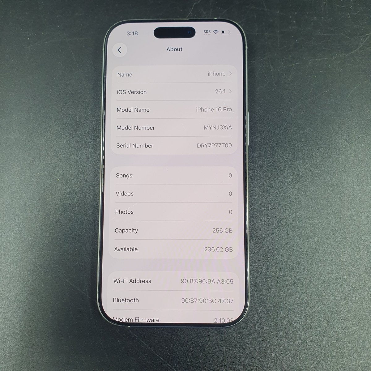 Apple iPhone 16 Pro 256GB Unlocked A3293 | MYNJ3X/A - Mega Cash Sydney
