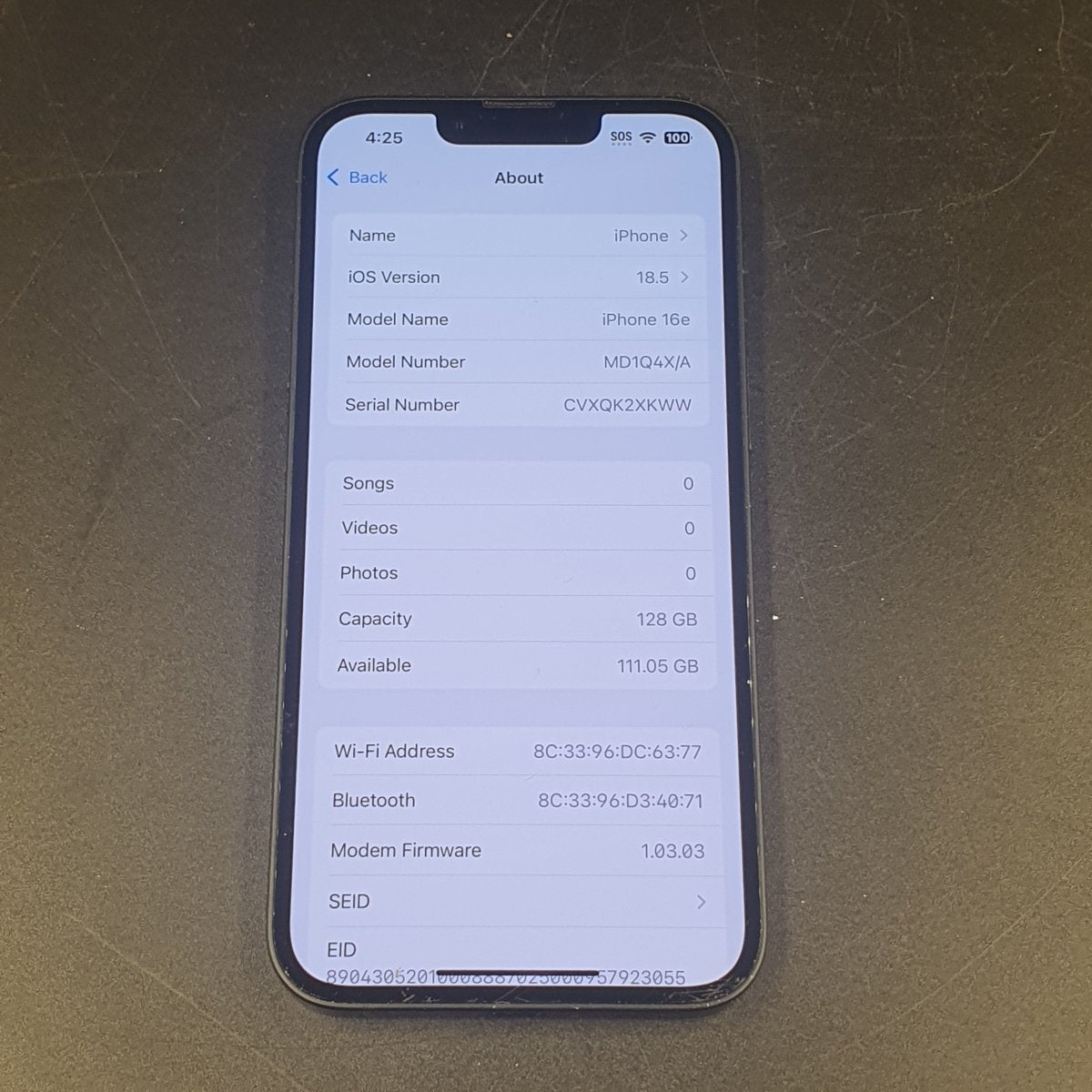 Apple iPhone 16e 128GB Unlocked - A3409 | MD1Q4X/A - Mega Cash Sydney