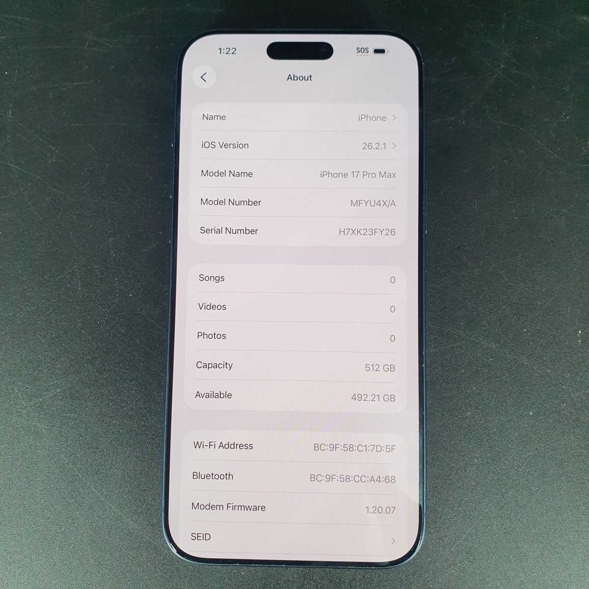 Apple iPhone 17 Pro Max 512GB - A3526 | MFYU4X/A - Mega Cash Sydney