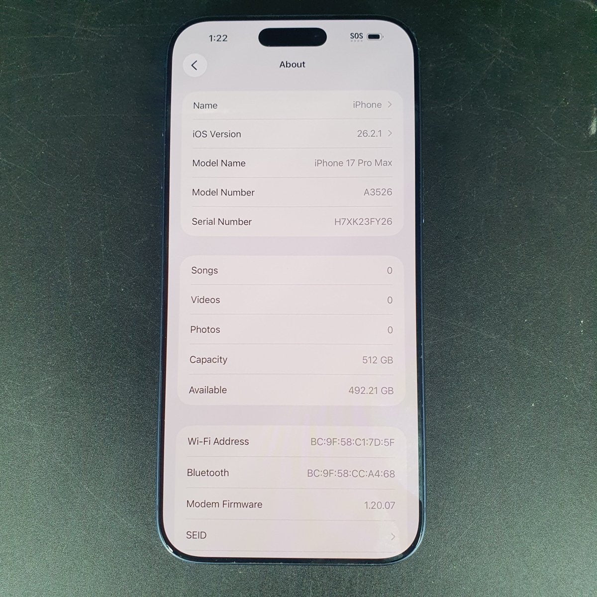 Apple iPhone 17 Pro Max 512GB - A3526 | MFYU4X/A - Mega Cash Sydney