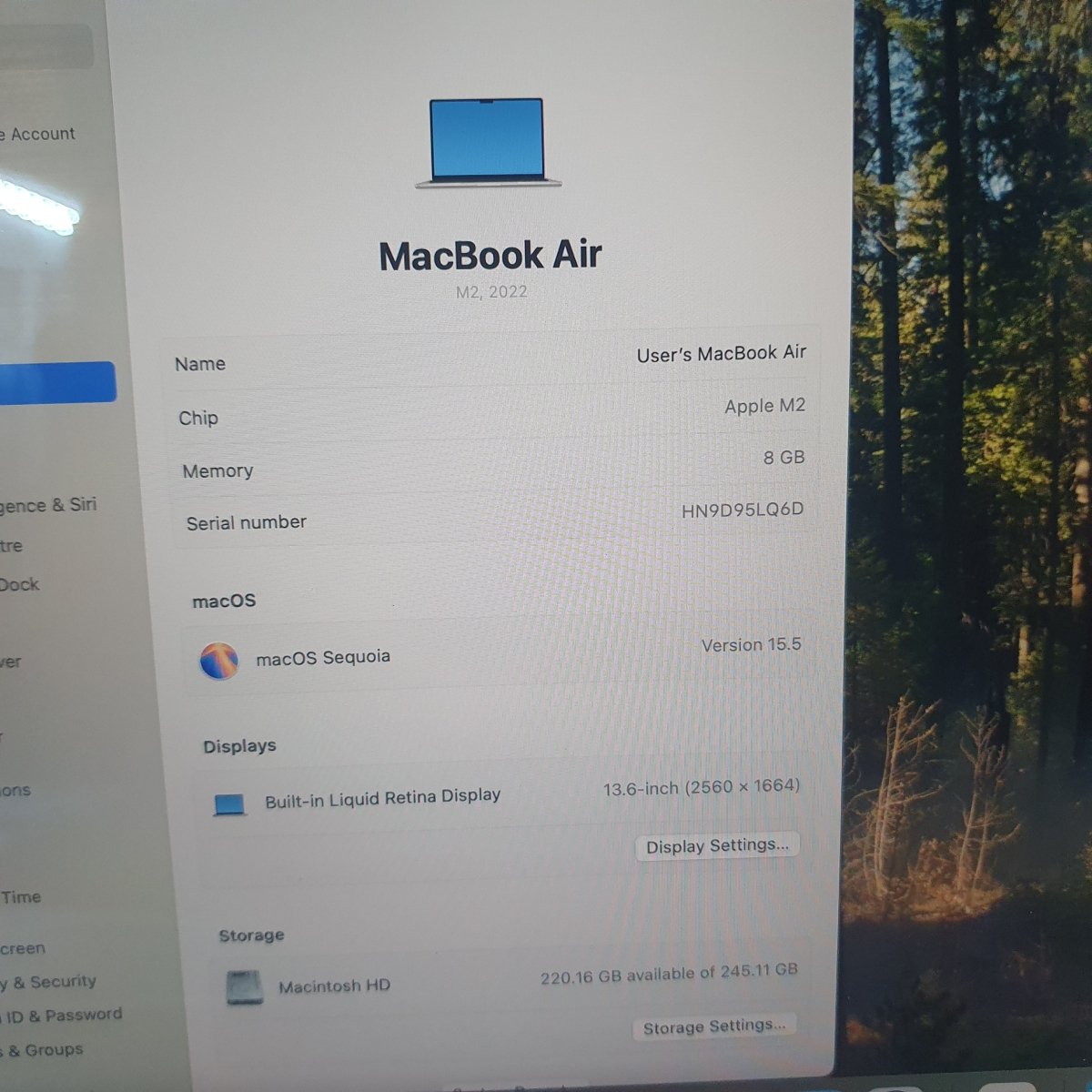 Apple MacBook Air M2 - 2022 - 8GB/256GB - A2681 - Mega Cash Sydney