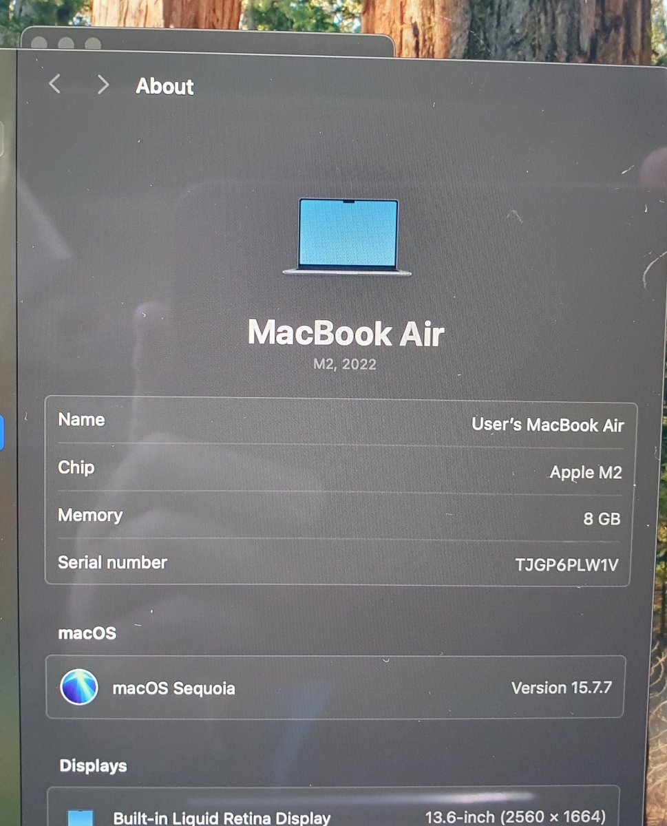 Apple MacBook Air M2 - 2022 - 8GB/512GB - A2681 - Mega Cash Sydney