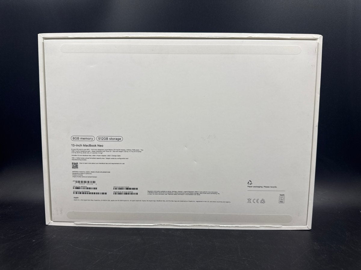 APPLE - MacBook Neo - A18 Pro - 8/512GB - A3404|MHFG4X/A - Mega Cash Sydney