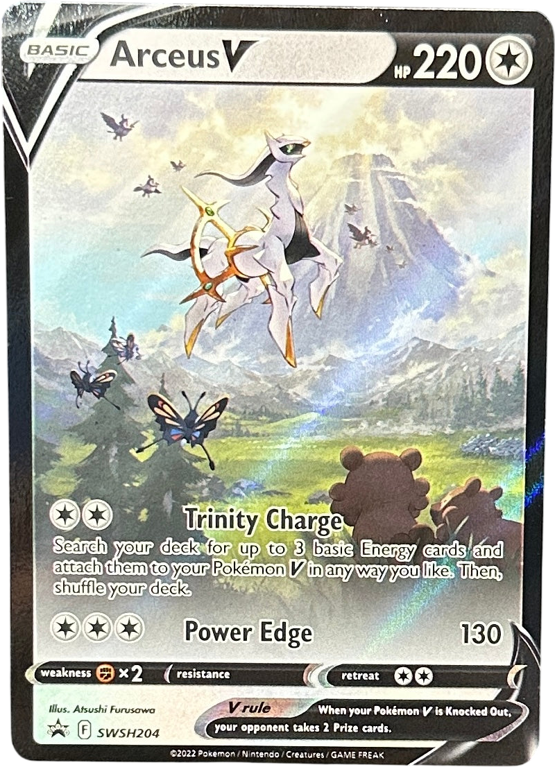 Arceus V - Black Star Promo - SWSH204 - Mega Cash Sydney