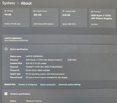 ASUS Expertbook Laptop - AMD Ryzen 3 @ 3.00GHz - 128GB SSD - 8GB RAM - Windows 11 Home - Mega Cash Sydney