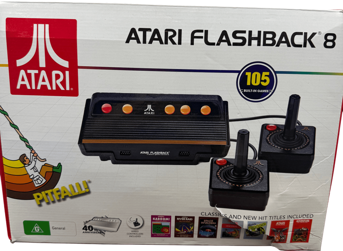 Atari Flashback 8 Console - AR3220 - with Box - Mega Cash Sydney