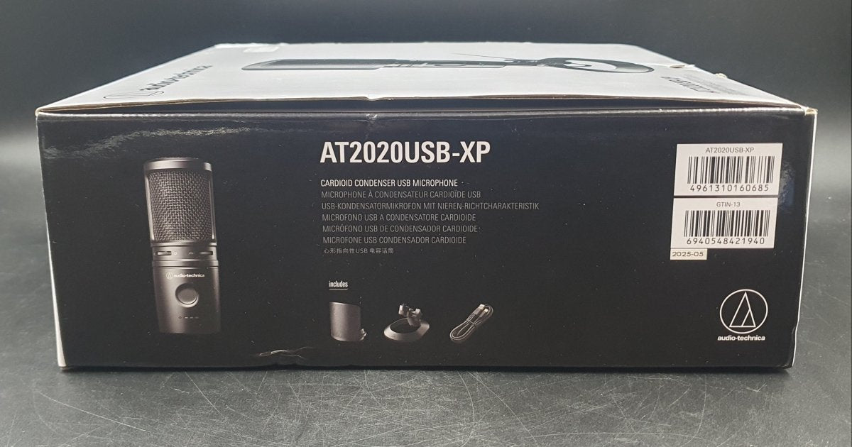 AUDIO - TECHNICA - CARDIOD CONDENSER USB MICROPHONE - AT2020USB - XP - Mega Cash Sydney