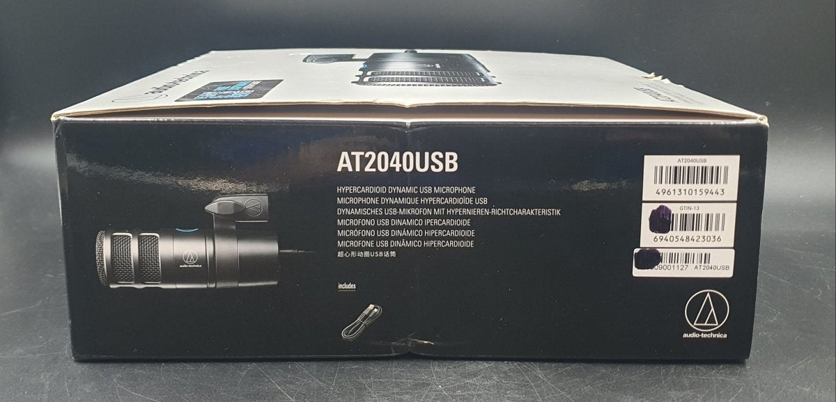 AUDIO - TECHNICA - HYPERCARDIOD DYNAMIC MICROPHONE - AT2040USB - Mega Cash Sydney
