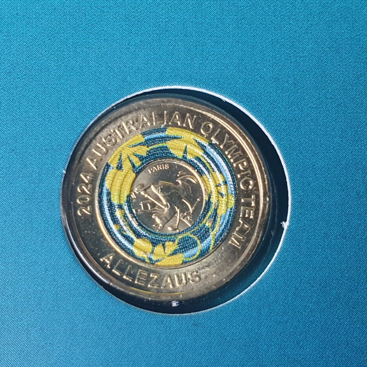 AUSTRALIA 2024 3 x $2 COLOURED COIN - AUSTRALIAN OLYMPIC TEAM - Mega Cash Sydney