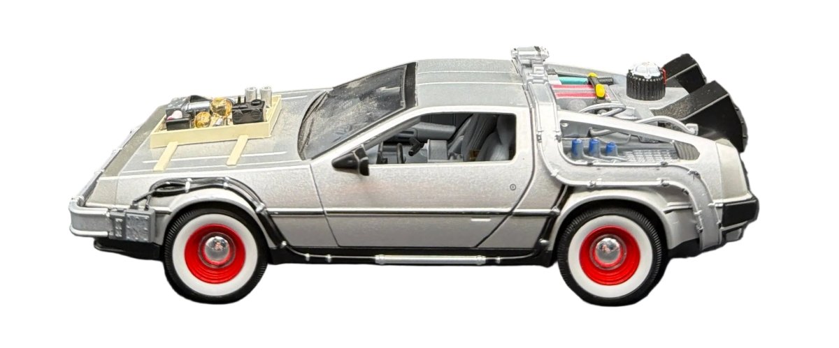 Back To Future 1-2-3 -1:24 scale Delorean models- Set of 3 - Mega Cash Sydney