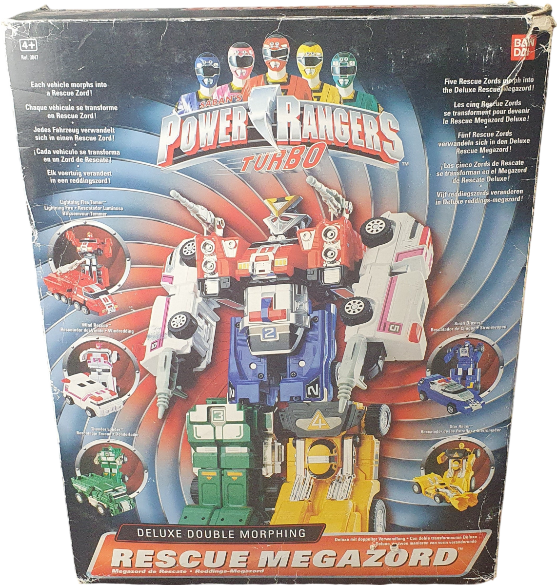 BANDAI - POWER RANGERS - TURBO - RESCUE MEGAZORD - Mega Cash Sydney