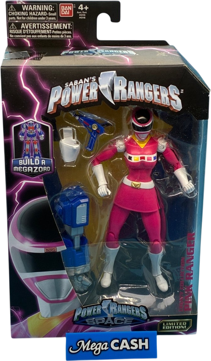 Bandai Saban’s Power Rangers Space - Legacy Collection Pink Ranger - In Box Limited Edition Action Collectible Figure - Mega Cash Sydney