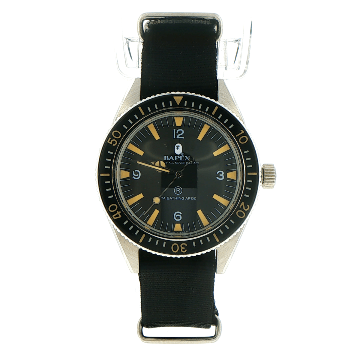 BAPE Classic Type 1 BAPEX Gold & Black Edition Watch - Mega Cash Sydney