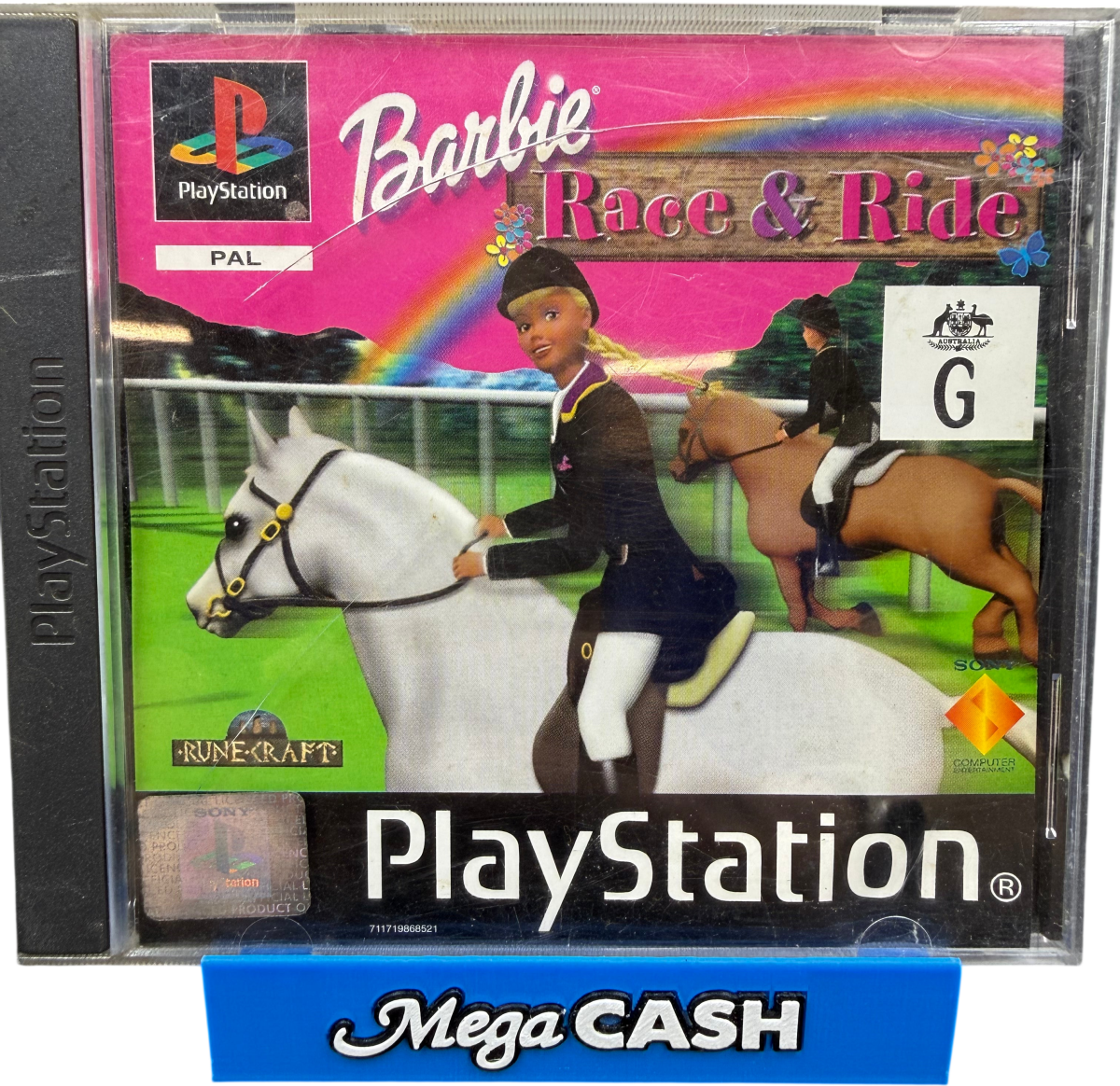 Barbie Race & Ride PlayStation 1/PS1 Game - Mega Cash Sydney
