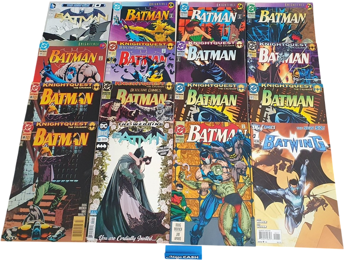 BATMAN - DC - 16 Comics (Some Doubles)! - Mega Cash Sydney