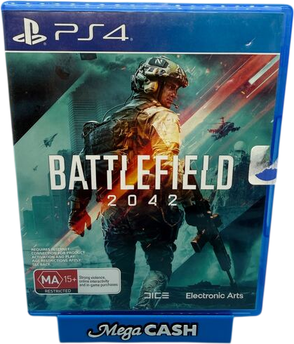 BATTLEFIELD 2042 - PS4 GAME - Mega Cash Sydney