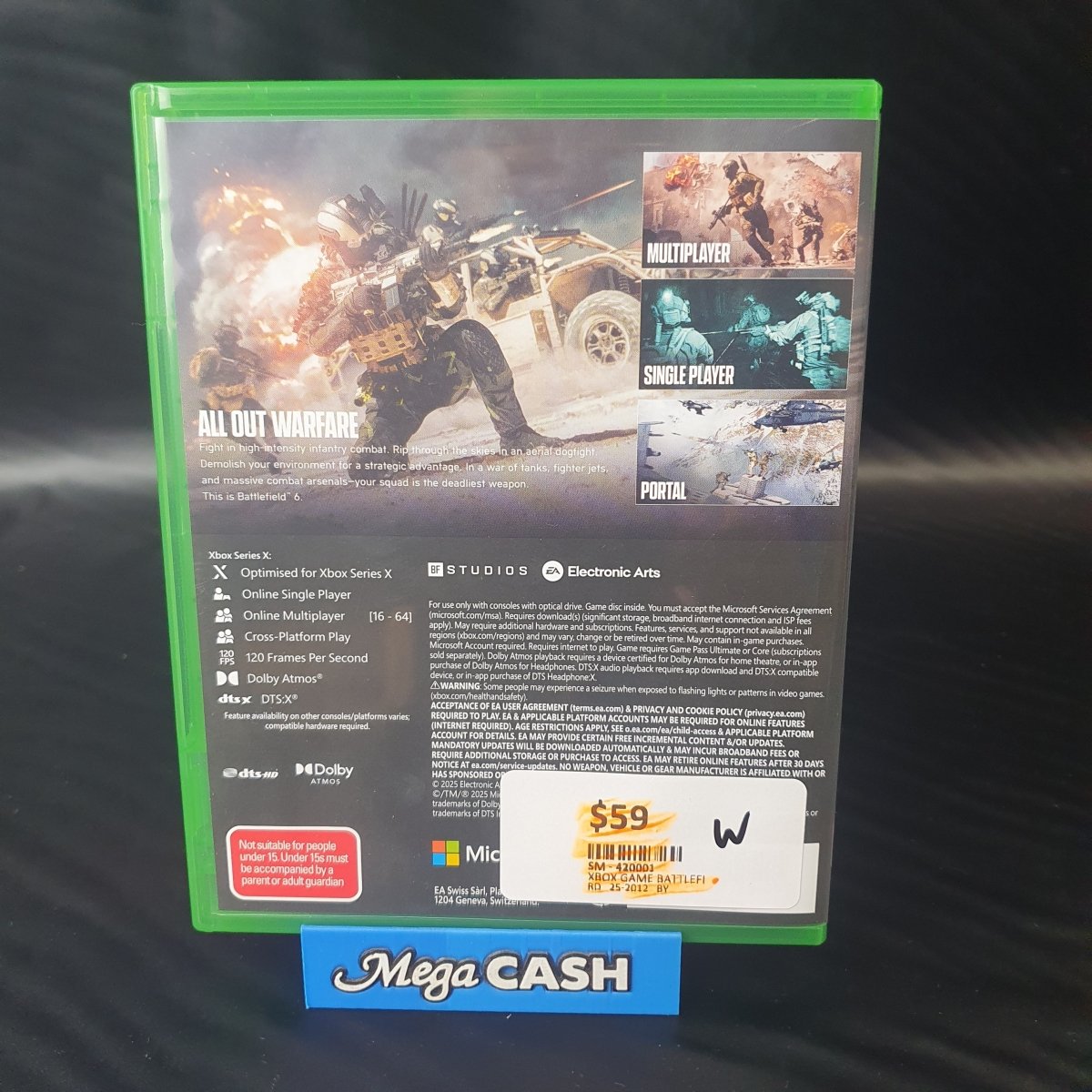 Battlefield 6 - Xbox Series X - Game - Mega Cash Sydney