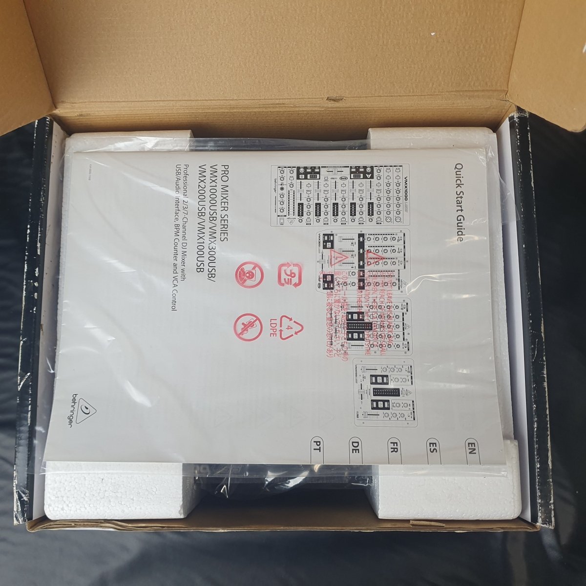 BEHRINGER - PRO MIXER VMX100USB - Professional 2 - Channel DJ Mixer with USB/Audio Interface, BPM Counter and VCA Control - Mega Cash Sydney