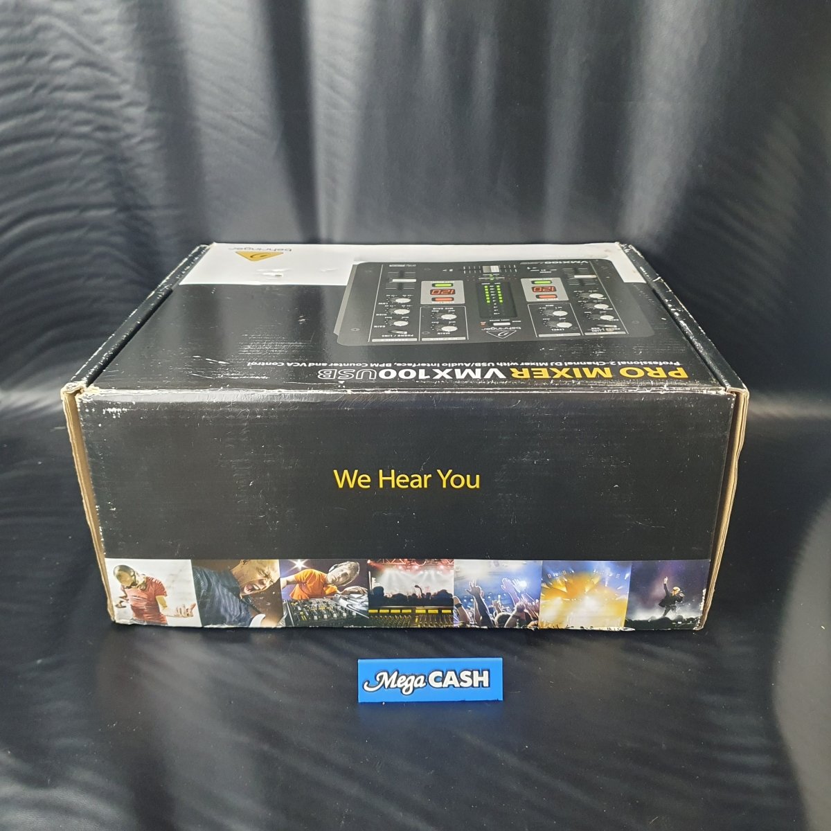 BEHRINGER - PRO MIXER VMX100USB - Professional 2 - Channel DJ Mixer with USB/Audio Interface, BPM Counter and VCA Control - Mega Cash Sydney