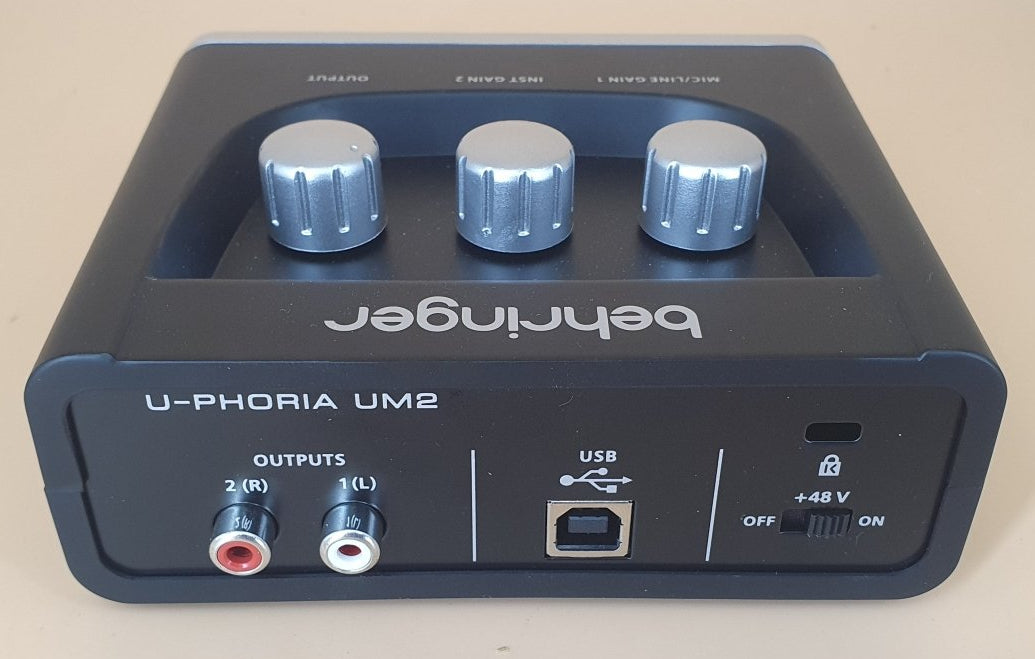 Behringer U - Phoria UM2 2x2 USB Audio Interface - Mega Cash Sydney