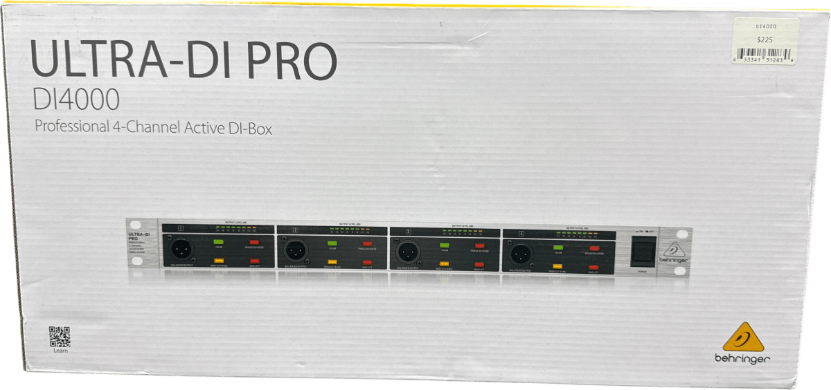 BEHRINGER - Ultra-DI PRO - DI4000 V2 - DI BOX - Mega Cash Sydney