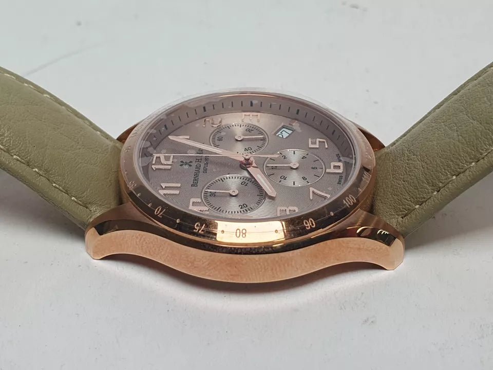 BERNHARD H. MAYER - Iris Chronograph Watch - Rose Gold - BH13/CWR - Mega Cash Sydney
