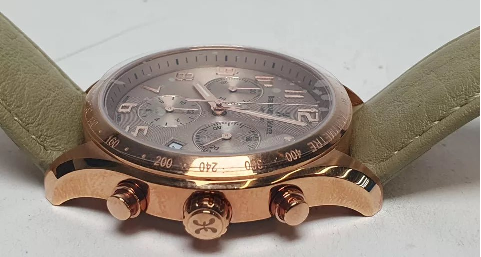 BERNHARD H. MAYER - Iris Chronograph Watch - Rose Gold - BH13/CWR - Mega Cash Sydney