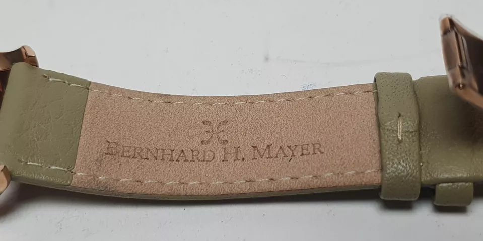 BERNHARD H. MAYER - Iris Chronograph Watch - Rose Gold - BH13/CWR - Mega Cash Sydney