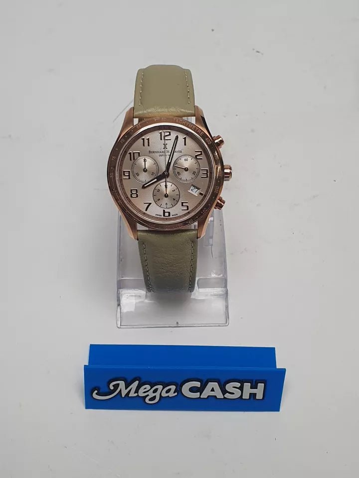 BERNHARD H. MAYER - Iris Chronograph Watch - Rose Gold - BH13/CWR - Mega Cash Sydney