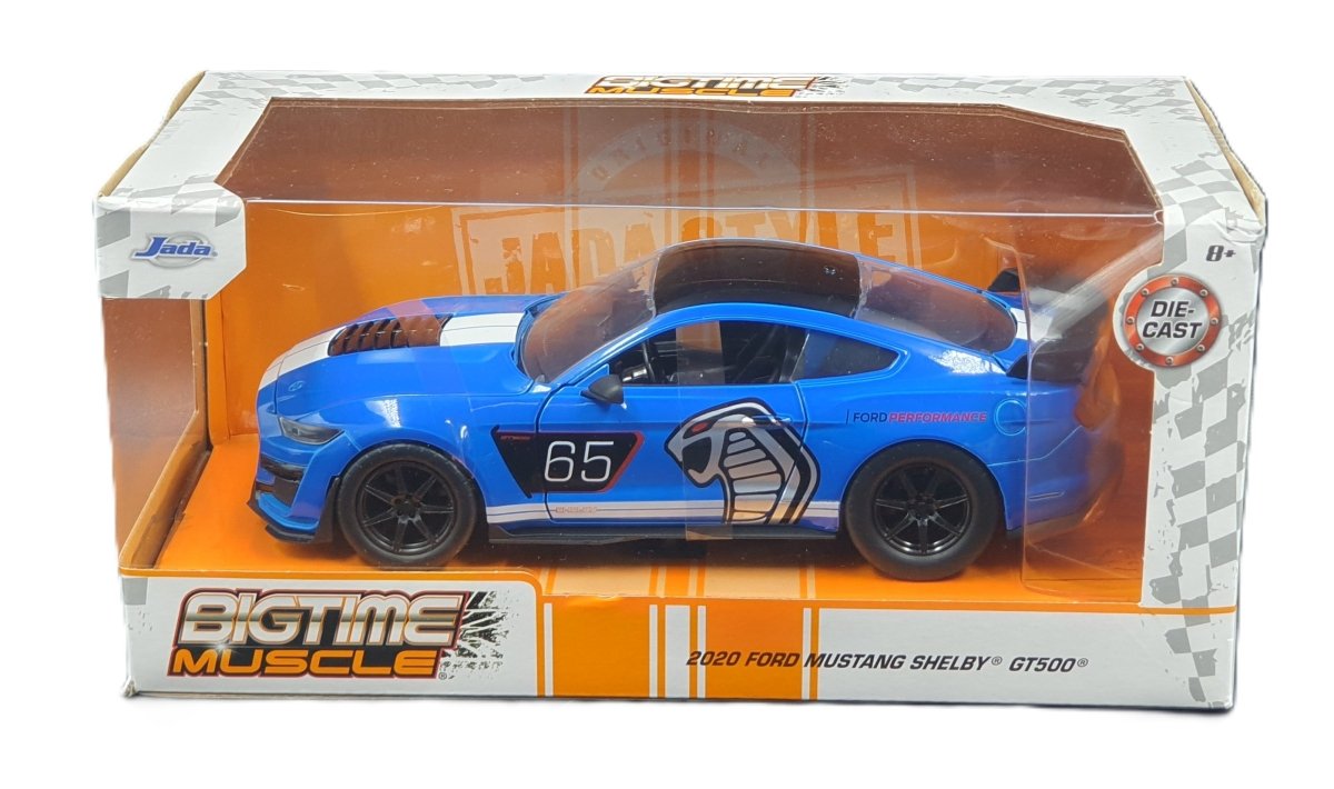 Big Time Muscle - 2020 Ford Mustang Shelby GT500 1/24 Scale Die-Cast Vehicle Replica - Mega Cash Sydney