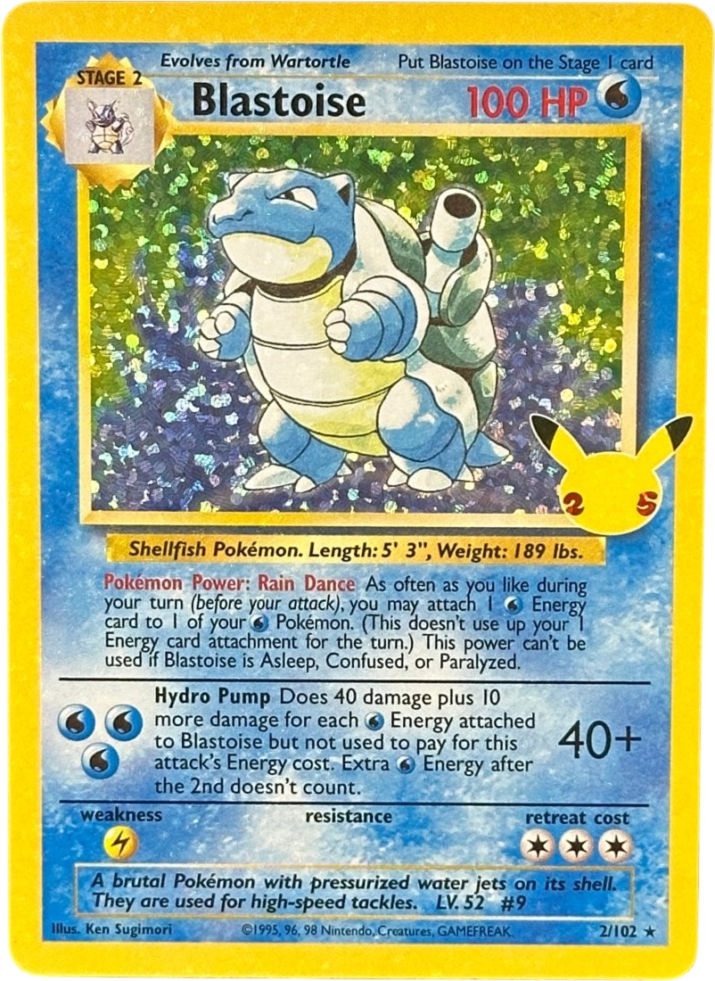 Blastoise - Celebrations Classic Collection - Mega Cash Sydney