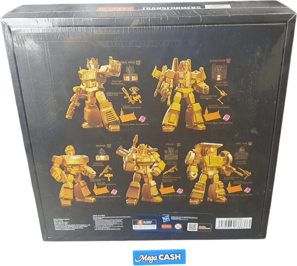 Blokees - Transformers - X Yearly Version - The Golden Lagoon - 71191 - Mega Cash Sydney