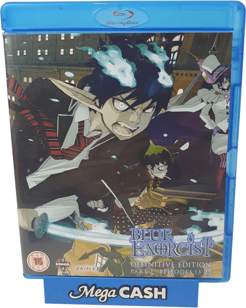 Blue Exorcist: Definitive Edition - Part 2: Episodes 13 - 25 (Includes OVA) - Blu - Ray - Mega Cash Sydney